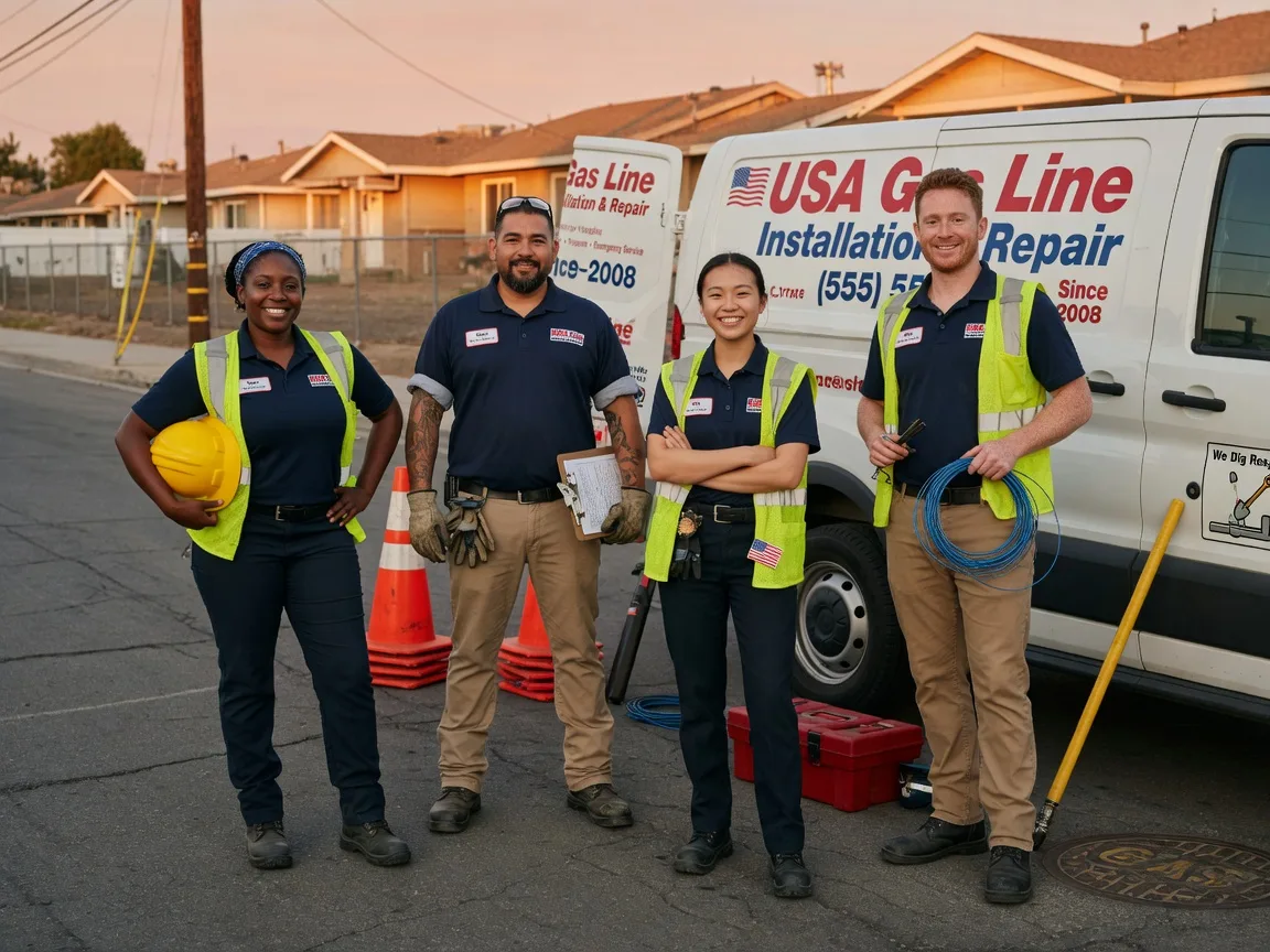 Gas Line Installation company in Burna, KY